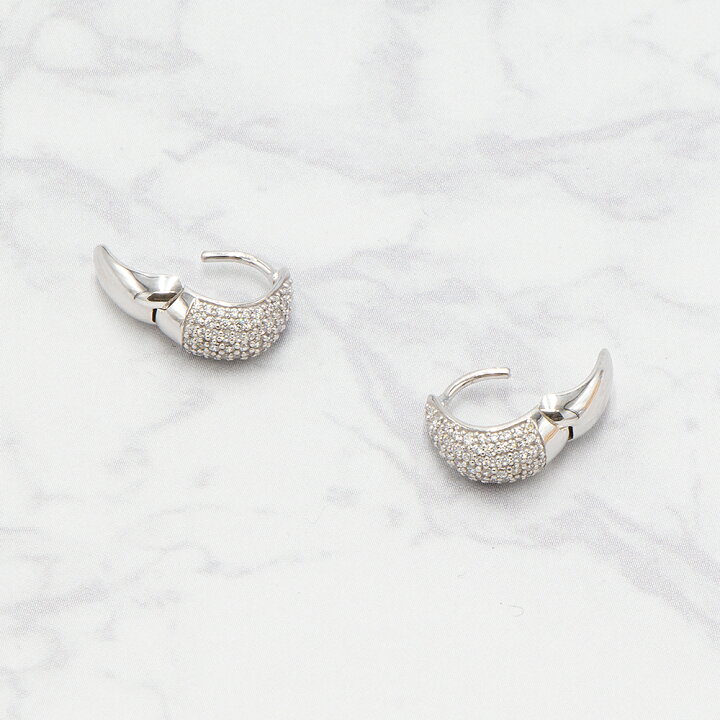 楽天市場】【2025年春夏新作】トムウッド TOM WOOD ピアス シルバー  