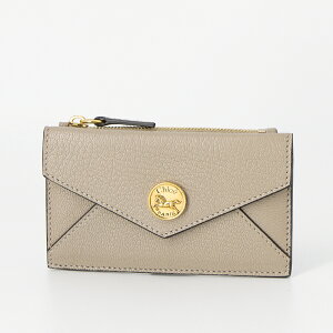 �N���G CHLOE �t���O�����g�P�[�X �O���C�����U�[�J�[�h�X���b�g�t��ENVELOPE�X���[�� �E�H���b�g CH25SP538O93 23W MOTTY GREY [2026SS]