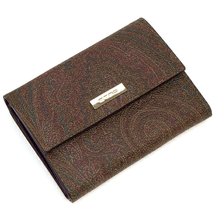 楽天市場】エトロ ETRO 3つ折り財布(小銭入れ付き) マルチカラー 