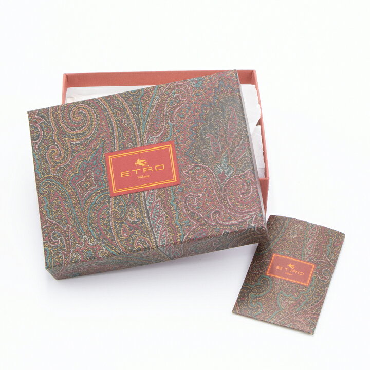 楽天市場】【お買い物マラソンP10倍】エトロ ETRO コインケース カード  