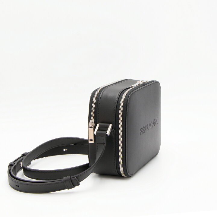 楽天市場】フェラガモ FERRAGAMO メンズレザーショルダーバッグ 