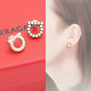 yBLACK FRIDAY 10%OFFN[|ztFK FERRAGAMO sAX K`[j NX^p[ S[h 760125 696581 CREAM GOLD [2025SS]