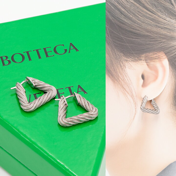 楽天市場】ボッテガヴェネタ BOTTEGA VENETA ピアス シルバー CORD  