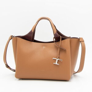 �y���������}���\��10%OFF�N�[�|���z�g�b�Y TOD'S �g�[�g�o�b�O(2WAY�d�l) �~�j �u���E�� XBWAPAFL100QRI 9P13 BROWN [2026SS]