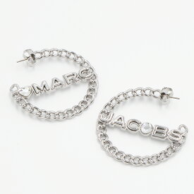 【ハッピープライス】マークジェイコブス MARC JACOBS ピアス クリスタル/シルバー THE CHARMED CHAIN HOOPS ザ チャームド チェーンフープ J207MT4RE22 980 [2023SS]