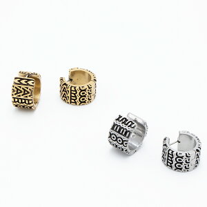 yBLACK FRIDAY 50%OFFN[|zyAEgbgz}[NWFCRuX MARC JACOBS sAX THE MONOGRAM ENGRAVED HOOPS mO }[N WFCRuX GOCh t[v 2P3JER001J15 [2023AW]