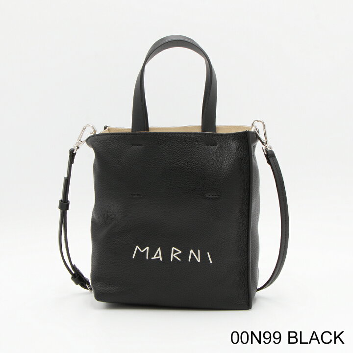 楽天市場】マルニ MARNI トートバッグ(2WAY仕様) ミニ MUSEO SOFT MINI 