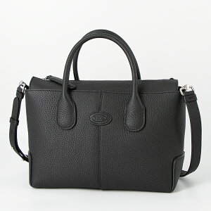 �y���������}���\��10%OFF�N�[�|���z�g�b�Y TOD'S �n���h�o�b�O(2WAY�d�l) �X���[�� DI�o�b�O �f�B�[�A�C �u���b�N DI BAG XBWDBSA0200WSS B999 BLACK [2026SS]