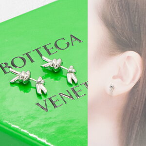 �y�y�V�X�[�p�[SALE10%OFF�N�[�|���z�{�b�e�K���F�l�^ BOTTEGA VENETA �s�A�X �V���o�[ KNOT STUDS 815942 V5070 8117 [2025SS]