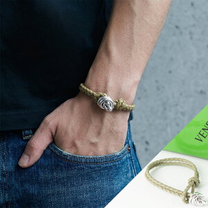 �y�y�V�X�[�p�[SALE10%OFF�N�[�|���z�{�b�e�K���F�l�^ BOTTEGA VENETA �m�b�g���U�[�u���X���b�g �g���o�[�`�� KNOT 815938 V507C 2915 TRAVERTINE [2026SS]