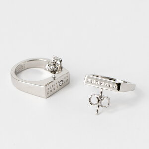 �G���G���V�b�N�X���]���}���W�F�� MM6 MAISON MARGIELA �V�����@���G �s�A�X CHEVALIER EARRINGS SM6VG0102 P8859 951 [2026SS]