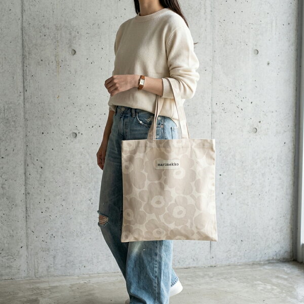 マリメッコ marimekko トートバッグ Vankka Denim Unikko Kioski bag 095862 110 北欧 フィンランド [2026AW]