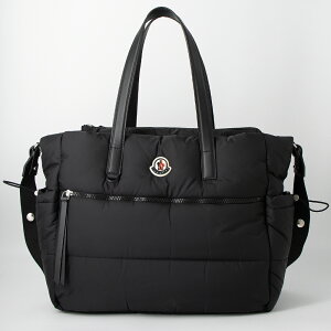 �y�y�V�X�[�p�[SALE10%OFF�N�[�|���z�����N���[�� MONCLER �g�[�g�o�b�O(2WAY�d�l) �}�U�[�Y�o�b�O �u���b�N NEW MOMMY TOTE 5D000 01 M6811 999 BLACK �^�O�J�b�g���� [2026SS]