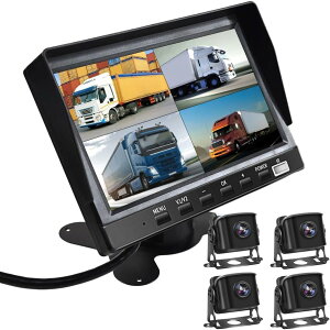 [2023�N�V�^] 7�C���`�h���b�N�p�h���C�u���R�[�_�[�AIPS�t���A4K�掿 4��ʕ����I���_�b�V�����j�^�[ �^��@�\�t���A �K�C�h���C��ON/OFF �����E������ؑ։\,���ԊĎ��@�\�t���A12-36V���p 4