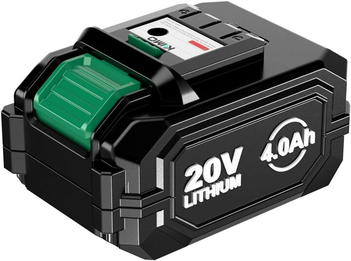 楽天市場】KIMO 20V4.0Ah 専用 リチウムイオンバッテリー 1個セット 