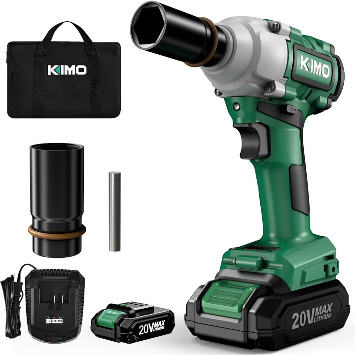 楽天市場】KIMO インパクトレンチ 20V電動レンチ コードレスインパクト  