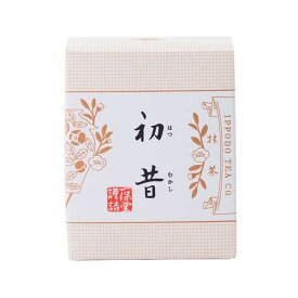 お歳暮 一保堂茶舗 抹茶 初昔（はつむかし）40g箱 ×40g