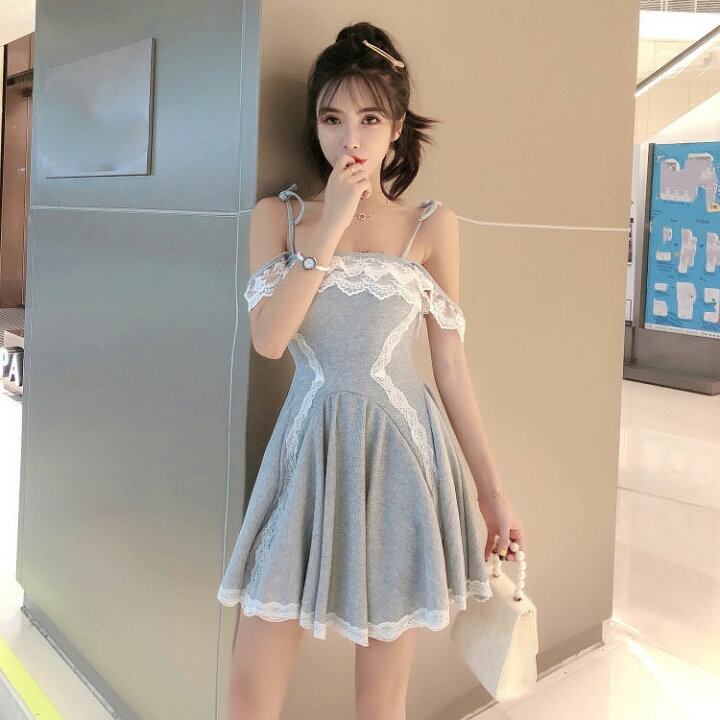 楽天市場 ワンピース 肩出し キャミワンピ 礼服 きれいめ クラブ レディース お出かけ セクシー Aライン フェミニン パーティドレス 夏 ミニ ワンピース お洒落 女の子 優雅 大人切り替え お呼ばれ ショート Xg 8 Tokyolion