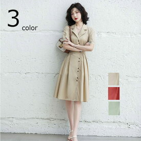 楽天市場 ワンピース 着痩せ ワンピース レディースファッション の通販