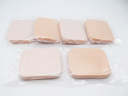 【使ってみよう・お試し商品・数量限定】【片面植毛・片面スポンジ・日本製・数量限定】フロッキーパフ6個50mm前後 ×…