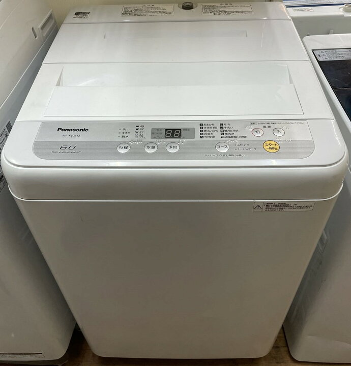 楽天市場】○2018年製 パナソニック｜Panasonic NA-F60B12-S 全自動 