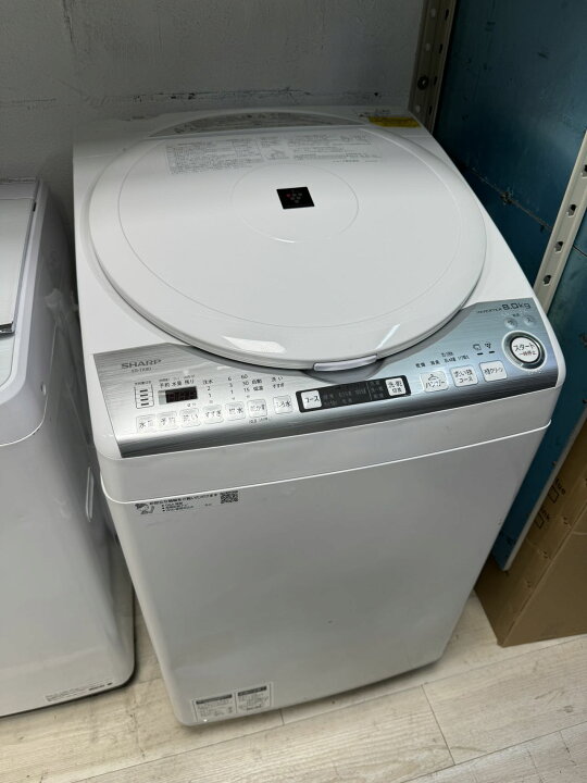 楽天市場】□2019年製ES-TX8C-W 縦型洗濯乾燥機 ホワイト系 洗濯8.0kg 