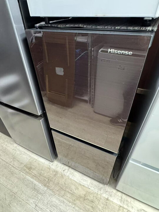 楽天市場】□2022年製 ハイセンス Hisense 冷蔵庫 ブラウン HR-G13C-BR 