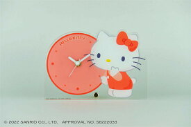 ハローキティ の 置き時計 Sanrio / 公式 サンリオ ライセンス商品 グッズ ギフト しあわせ インテリア