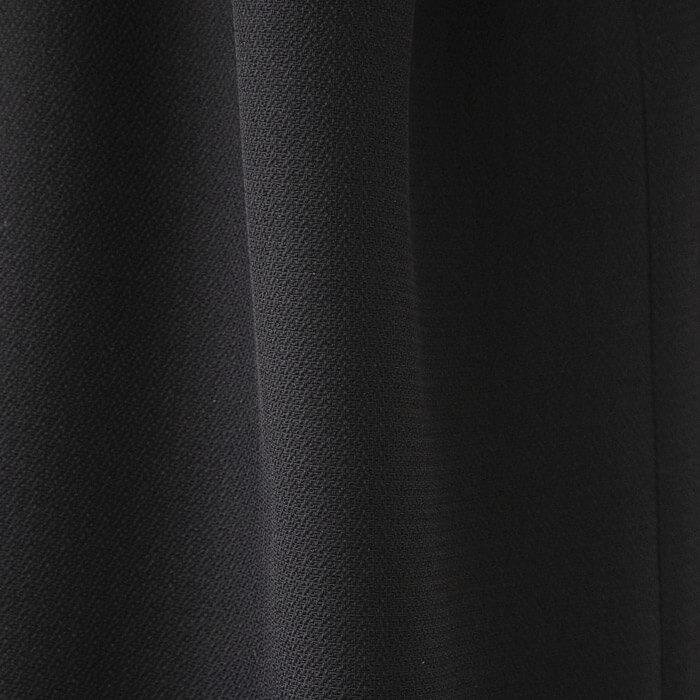 タイムセール！未使用　東京ソワール17号セットアップ風ワンピース　喪服黒　ロング スカートスーツ上下 売り出し価格