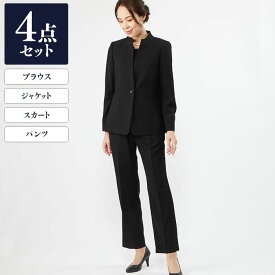 楽天市場 東京ソワール ブラックフォーマル パンツスーツ スーツ セットアップ レディースファッションの通販