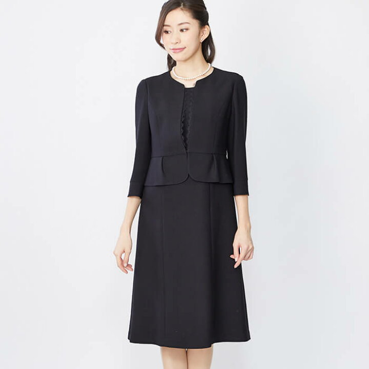楽天市場】ブラックフォーマル 東京ソワール 礼服 喪服 ロールカラーの  