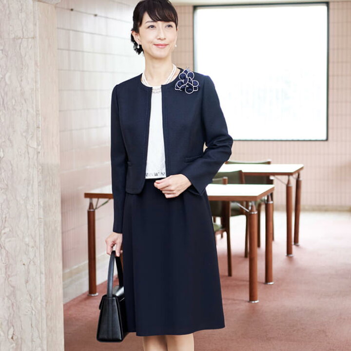 楽天市場】【30％OFF】セレモニースーツ ママスーツ お得な3点セット  