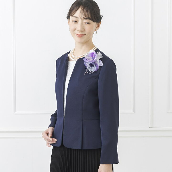 楽天市場】コサージュ カラーフォーマル 東京ソワール ブローチお花  