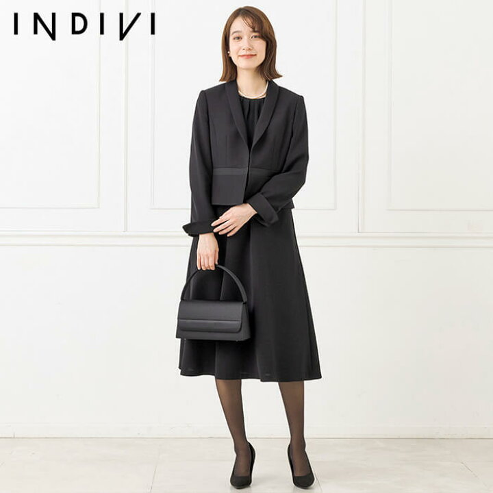 楽天市場】【INDIVI】喪服 レディース インディヴィ 東京ソワール
