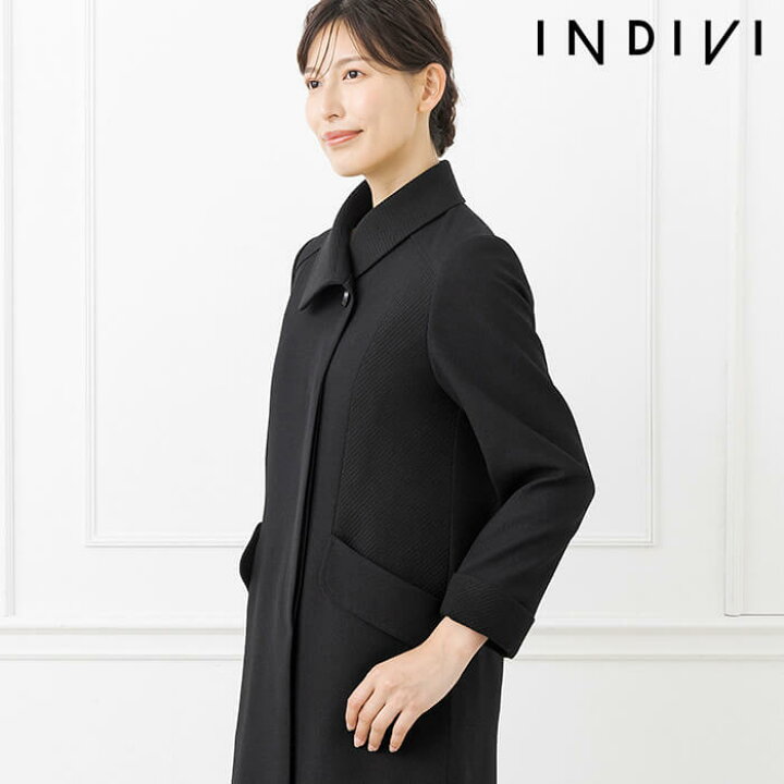 楽天市場】【INDIVI】コート アウター 喪服 礼服 レディース ブラック 