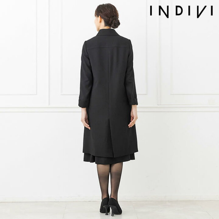 楽天市場】【INDIVI】コート アウター 喪服 礼服 レディース ブラック 
