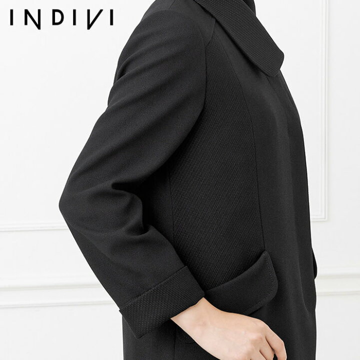 楽天市場】【INDIVI】コート アウター 喪服 礼服 レディース ブラック 