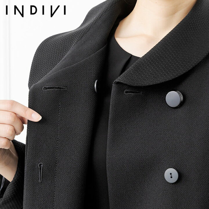 楽天市場】【INDIVI】コート アウター 喪服 礼服 レディース ブラック 