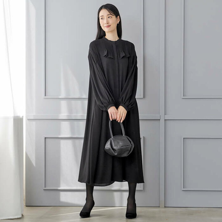 楽天市場】【30％OFF】ワンピース ブラックフォーマル レディース 黒 