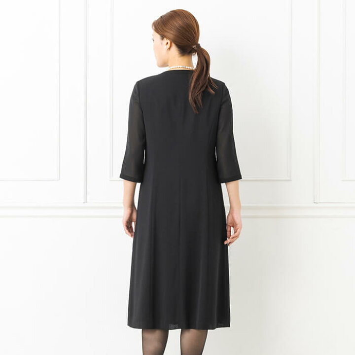 楽天市場】夏用 ブラックフォーマル ワンピース 喪服 礼服 東京 