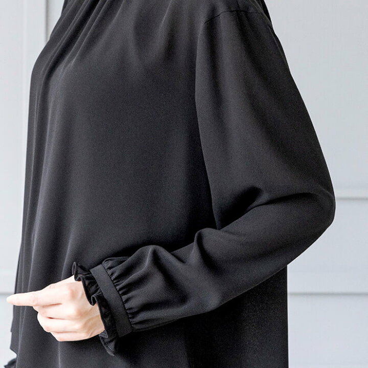 楽天市場】喪服 ブラウス トップス レディース 婦人 単品 ロング 