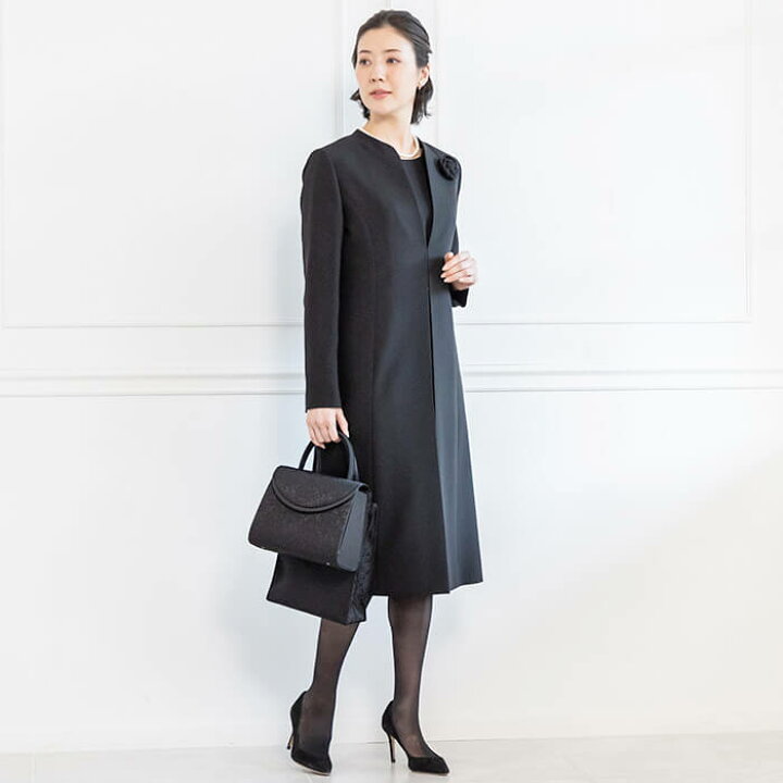 楽天市場】喪服 レディース 礼服 ブラックフォーマル 東京ソワール  