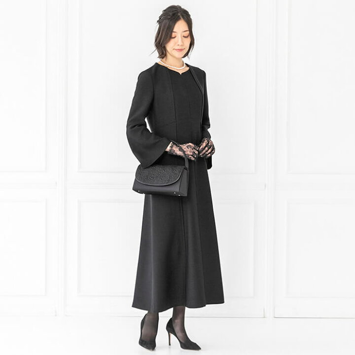 楽天市場】喪服 ブラックフォーマル ワンピース 東京ソワール WEB限定  