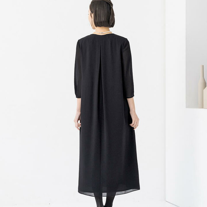 楽天市場】喪服 ワンピース 夏用 涼しい レディース ブラック 