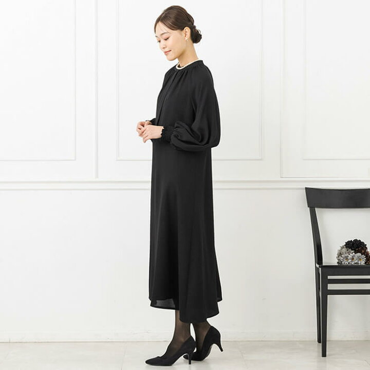 楽天市場】【WEB限定】喪服 ワンピース レディース ブラックフォーマル 