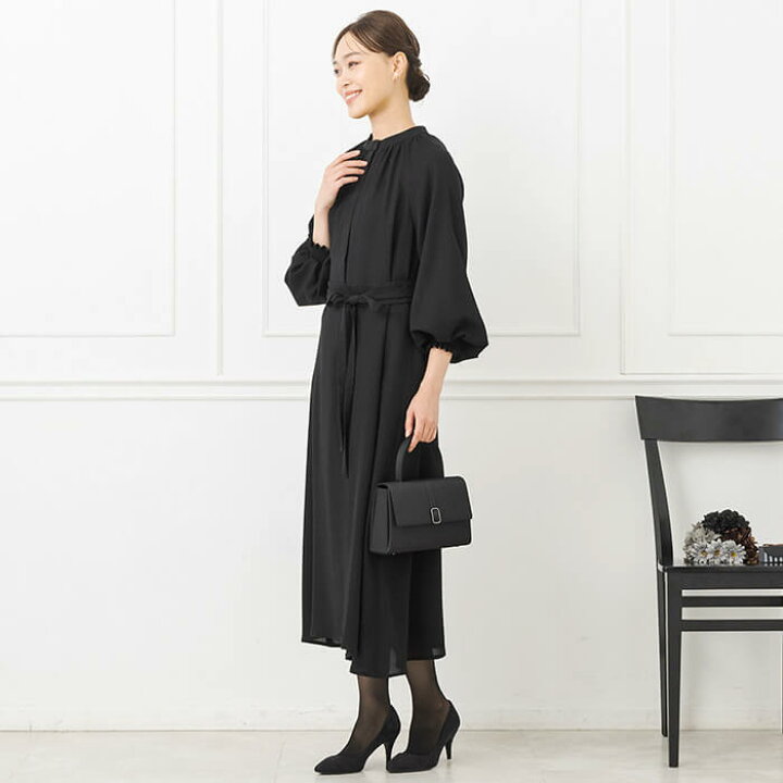 楽天市場】【WEB限定】喪服 ワンピース レディース ブラックフォーマル 