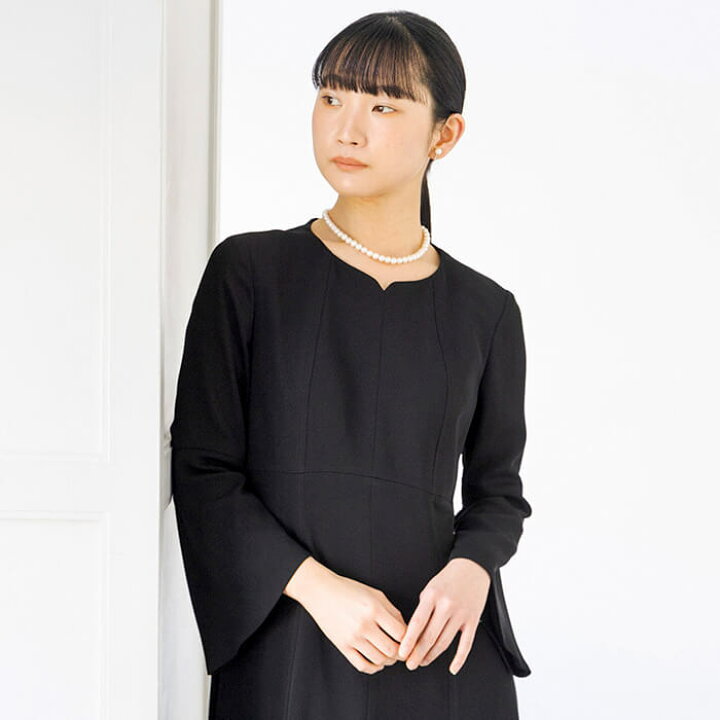 楽天市場】【50％OFF】ブラックフォーマル ワンピース 単品 喪服 礼服 