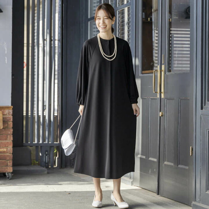 楽天市場】ブラックフォーマル ワンピース 単品 喪服 礼服 ドレス 