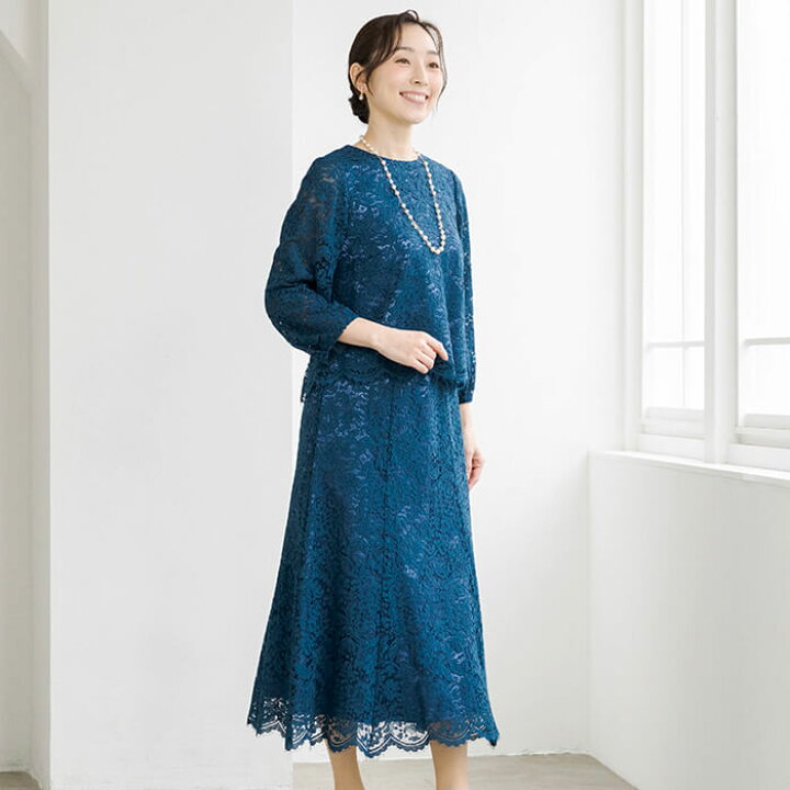 楽天市場】【30％OFF】ブラウス スカート セットアップ ワンピース風 