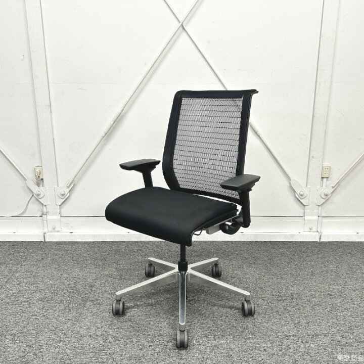 楽天市場】Steelcase オフィスチェア THINK 3Dメッシュ クロス張り 
